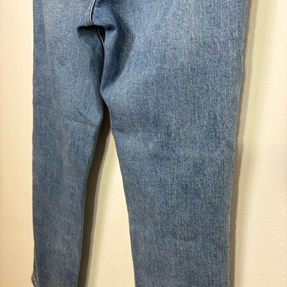 BLANK NYC The Baxter Ribcage Straight Leg High Rise Distressed Denim Jeans 28 6 - Picture 10 of 17